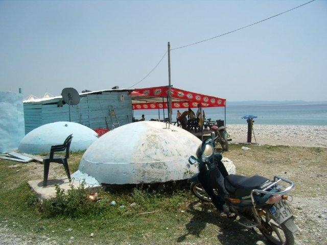 Albánie bunkry