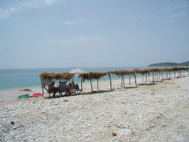 Albánie pláž